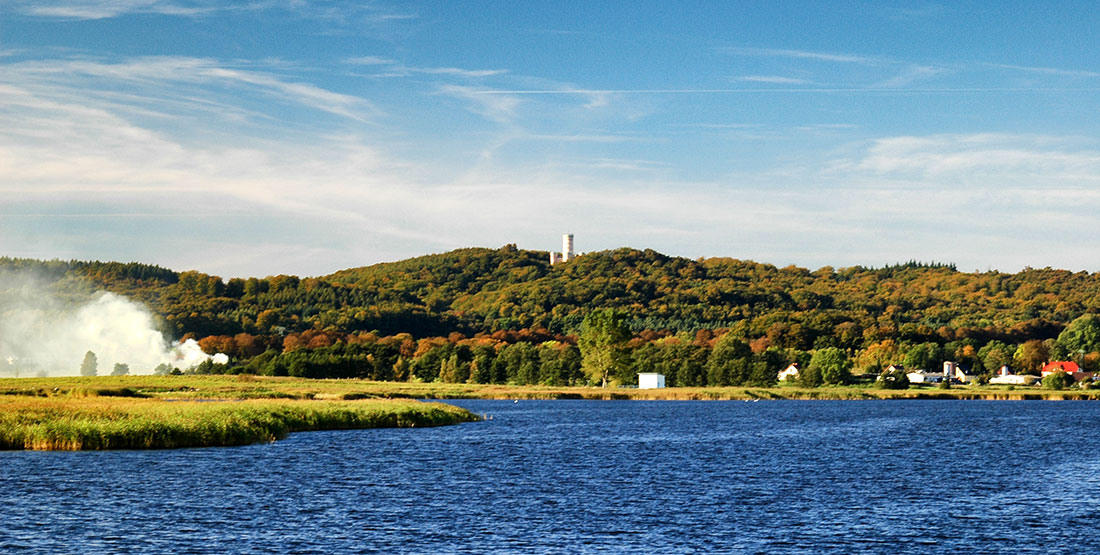 Blick zum jagdschloss granitz